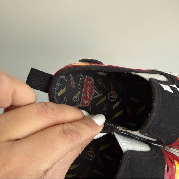 Ground Up Lightning McQueen Kids Sneakers size 1 - Picture 4 of 6